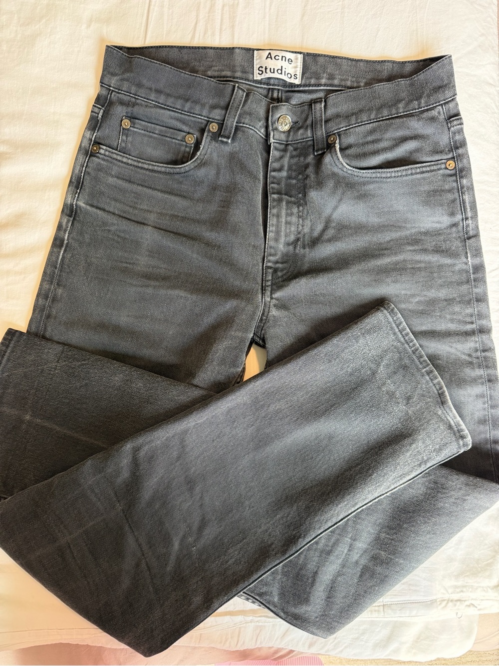 Acne studios Men's Grey Slim Jeans